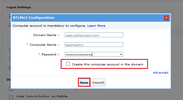 シングルサインオンの詳細
