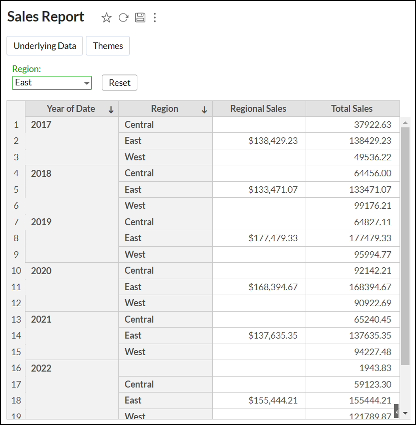 フィルターを無視の例2