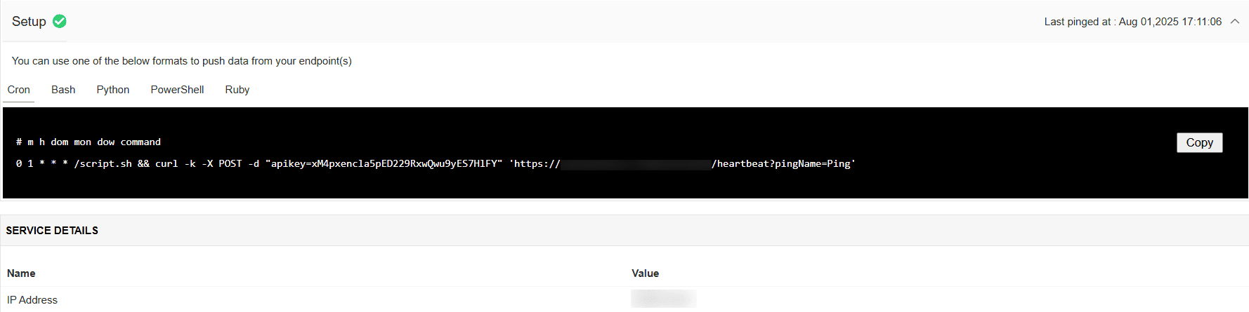 Heartbeat Monitor Setup