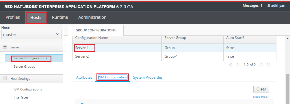 管理コンソール
