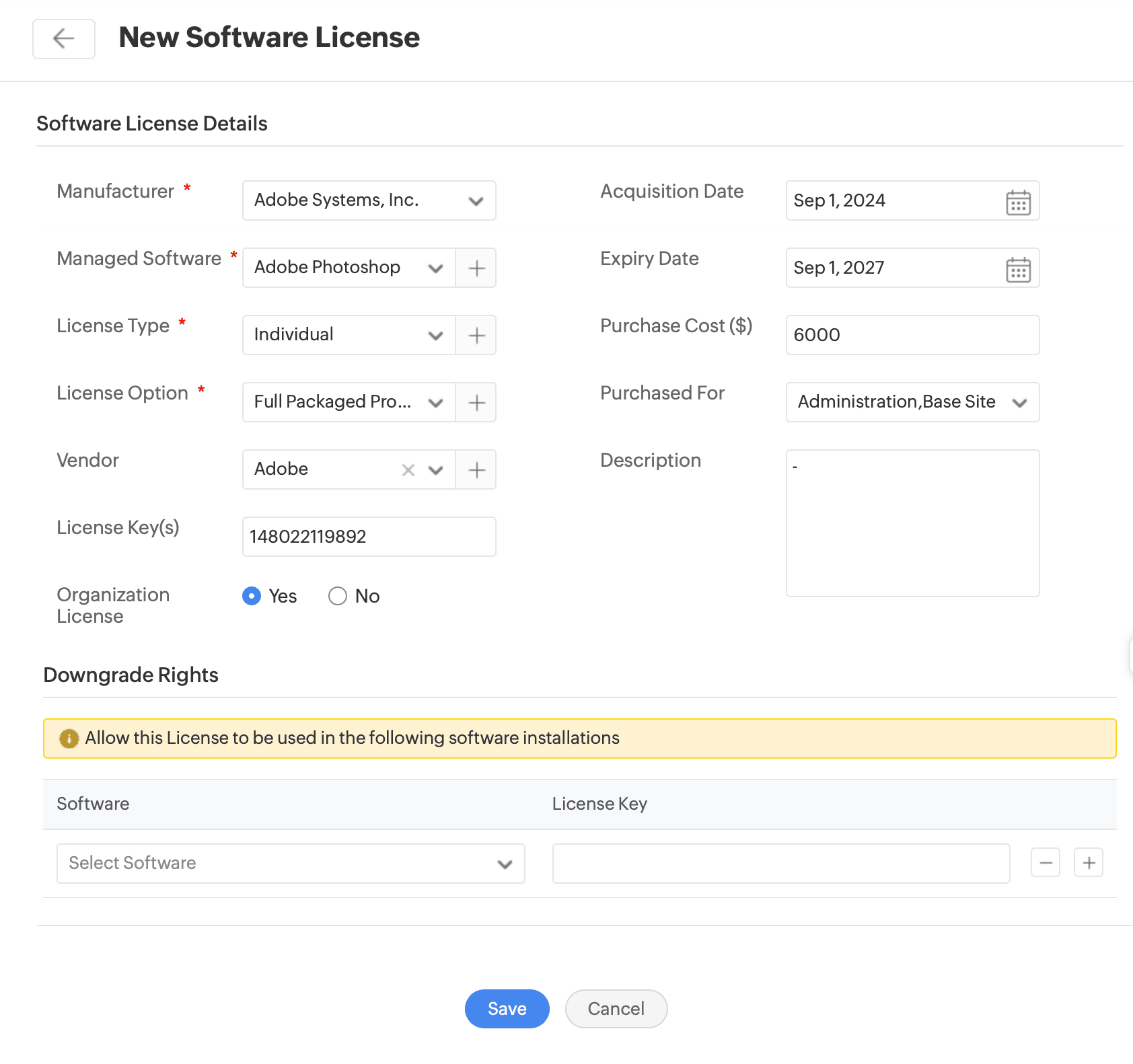 software management software licenses overview 05