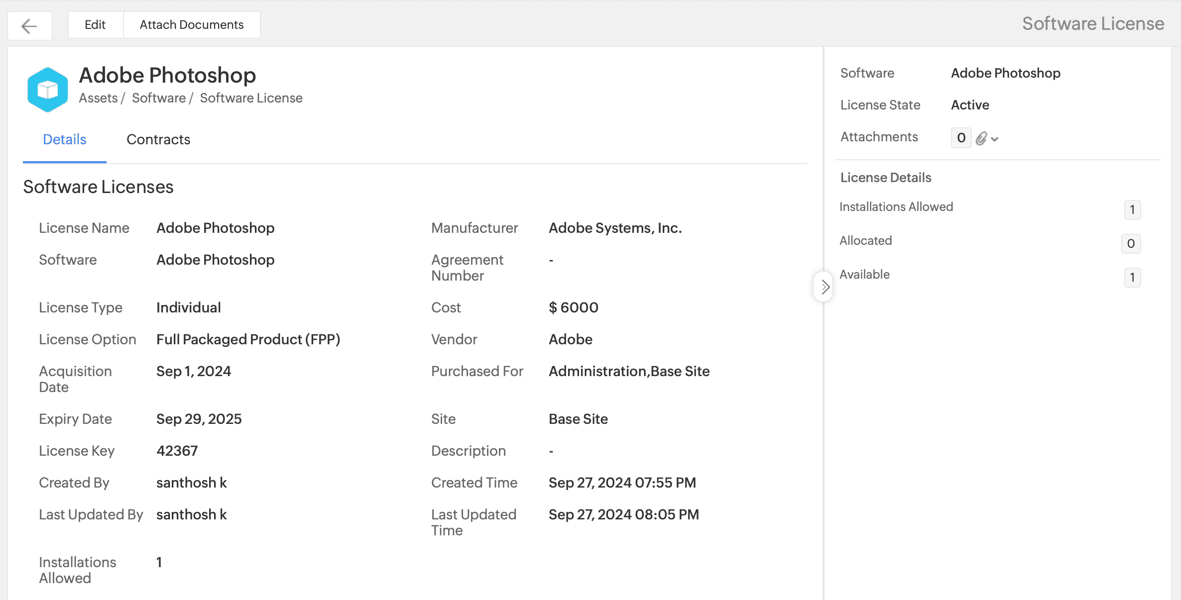 software management software licenses overview 09