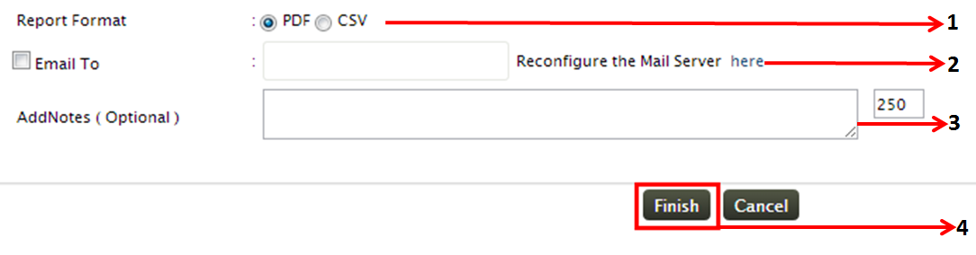ファイル監視レポートスケジューリング