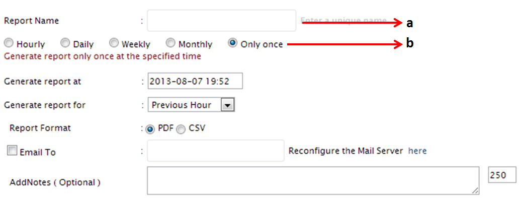 ファイル監視レポートのスケジュール