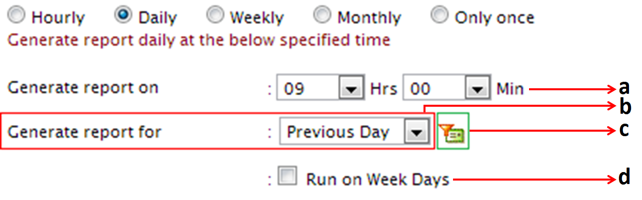 ファイル監視レポートスケジューリング