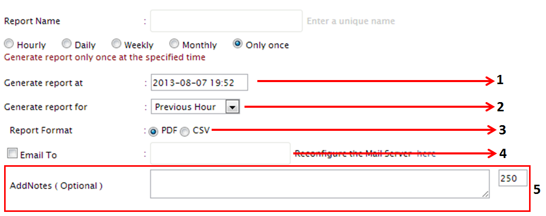 ファイル監視レポートスケジューリング