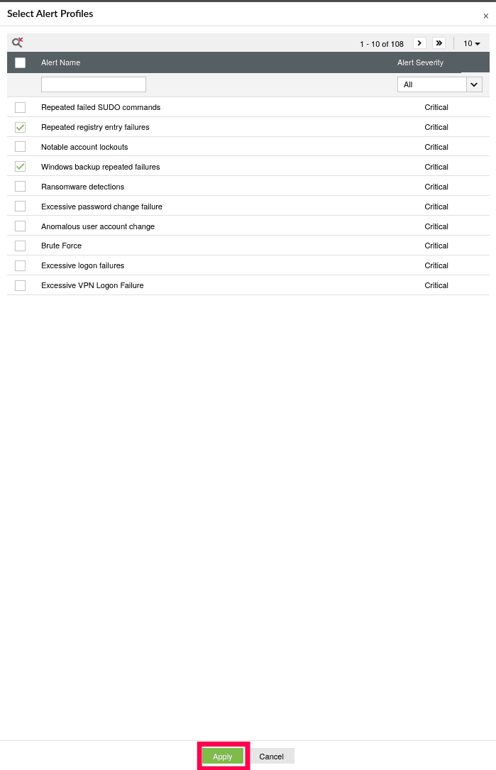 統計分析 | Log360 Cloud