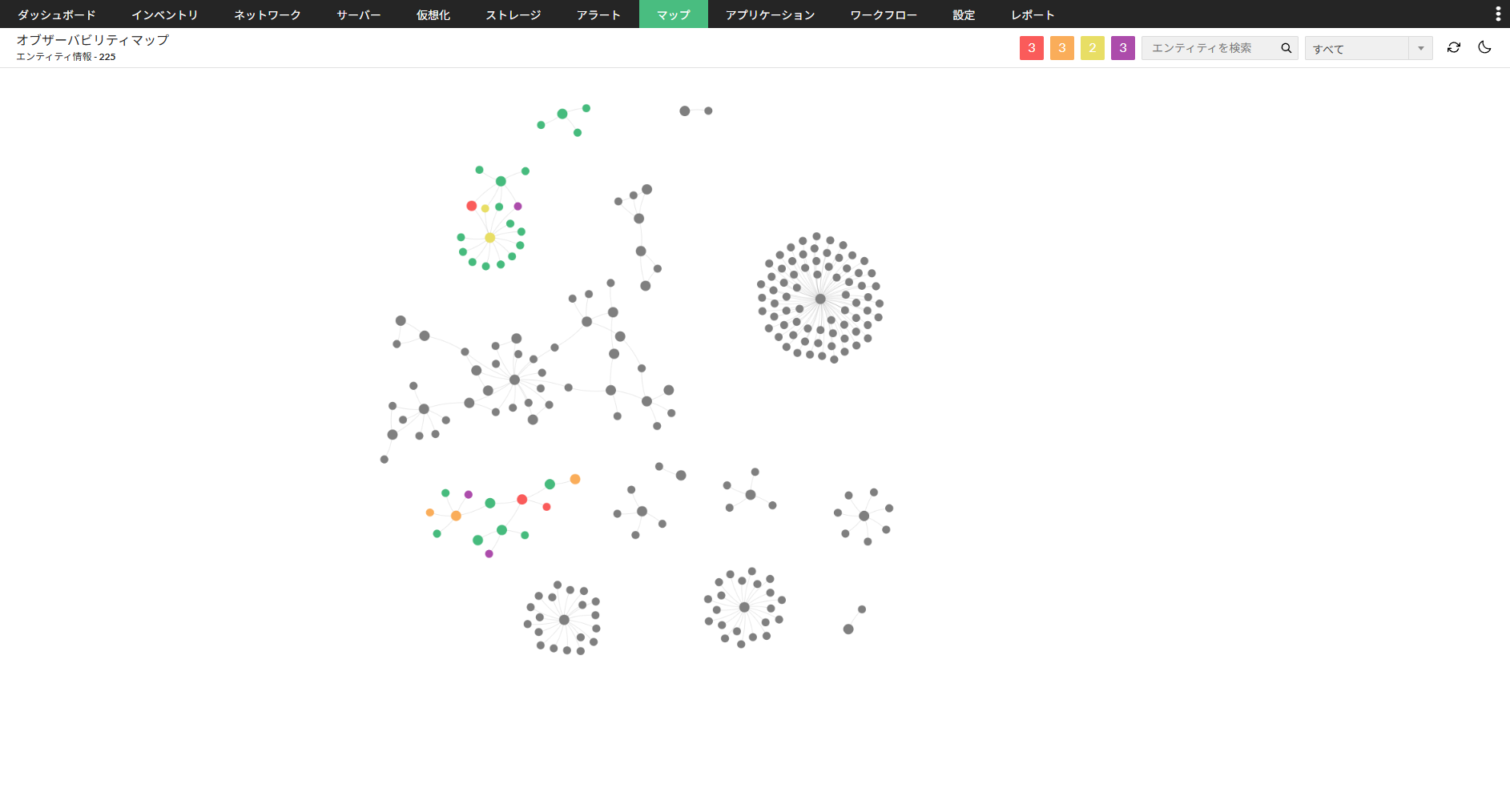 オブザーバイリティマップの概形