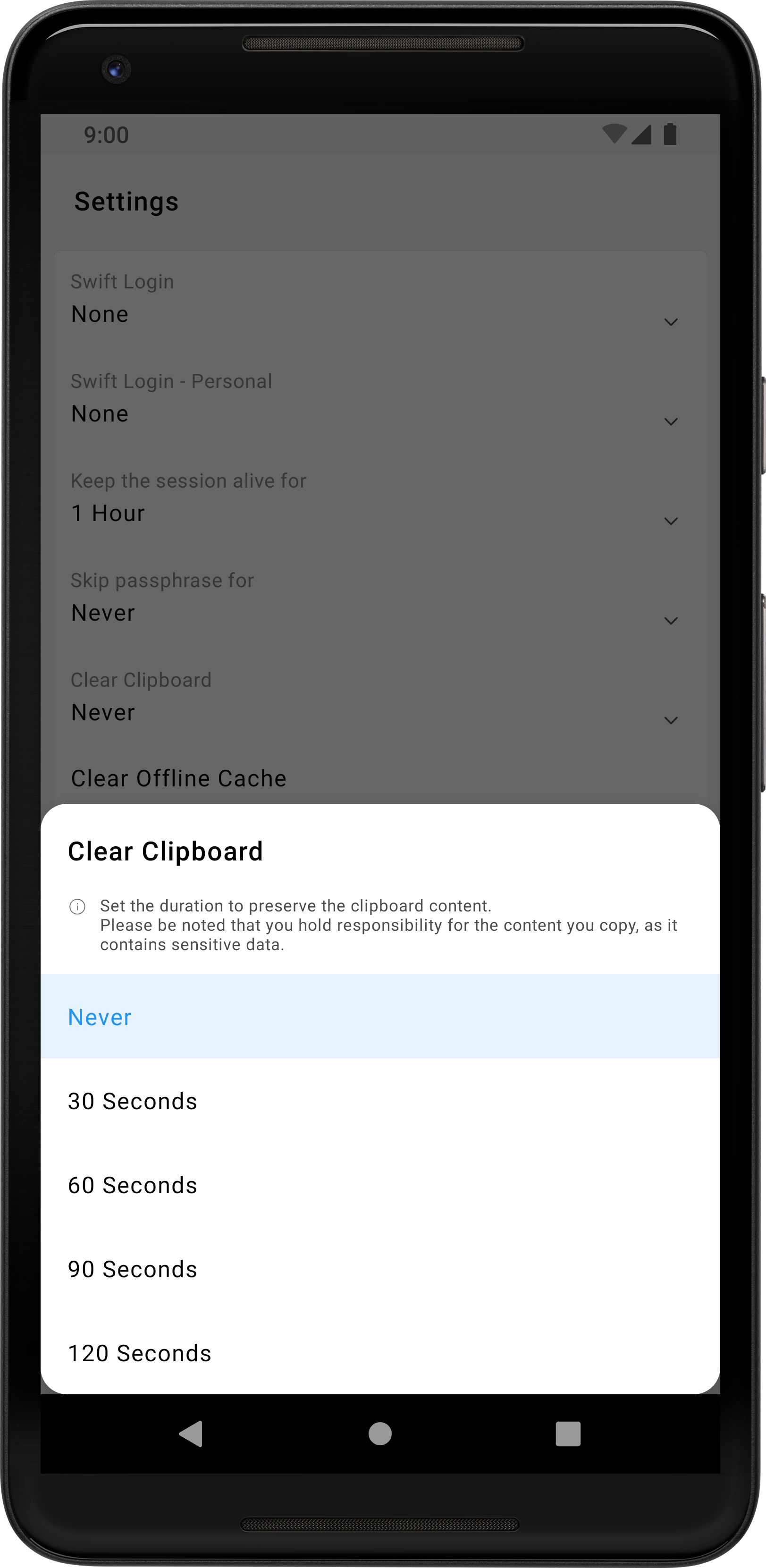 android-session-alive