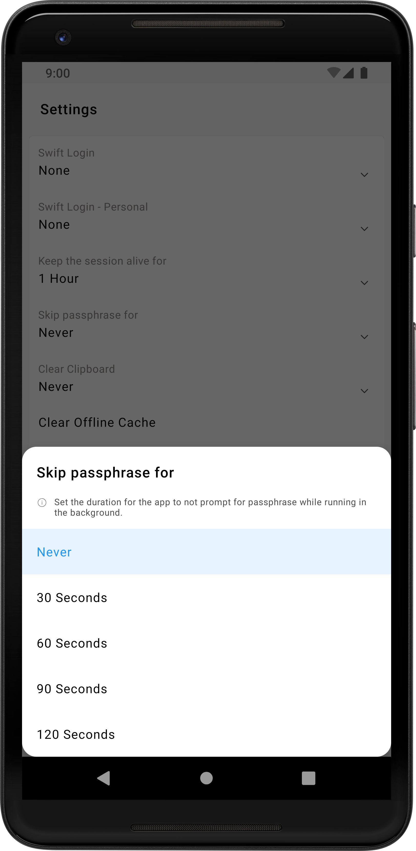 android-session-alive