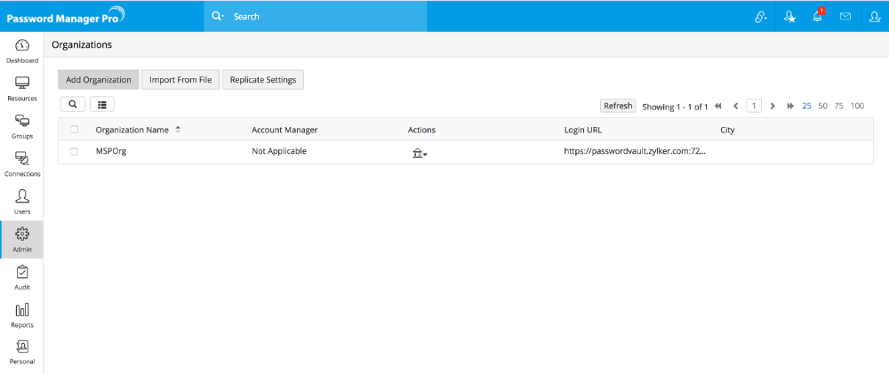 Password Manager Pro MSP Edition - まず初めに