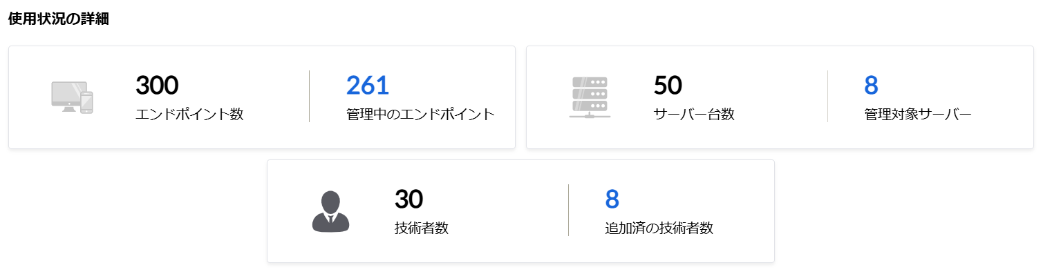ライセンスの確認方法 | Endpoint Central オンプレミス版 ナレッジベース